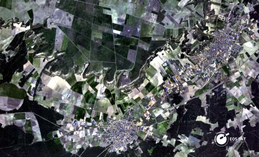 Украинский спутник EOS SAT-1 передал на Землю первые снимки