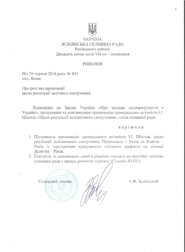 Укрзалізниця скасувала новий маршрут, який єднав Волинь та Карпати