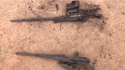 Гвинтівки, гранати, патрони:  у Луцьку на цегельному заводі знайшли боєприпаси (фото)