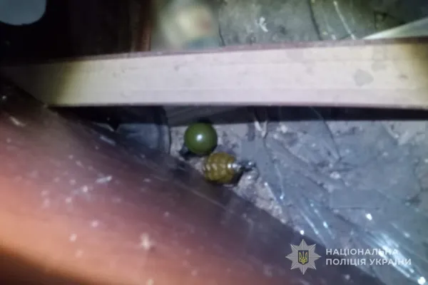 В агресивного 26-річного волинянина забрали дві гранати