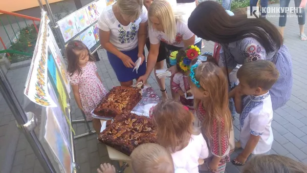 Маленькі лучани відсвяткували День Незалежності