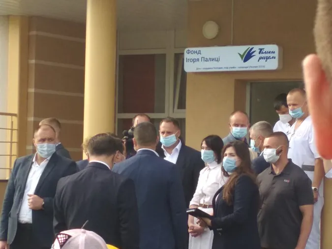 Зеленський відвідав перинатальний центр у Луцьку