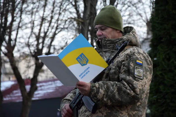 На Волині нові рекрути прикордонної служби склали присягу українському народові (фото)