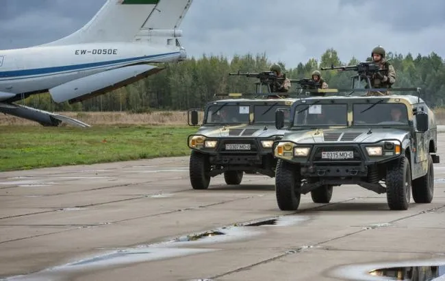 На кордоні з Волинню білоруси проводять масштабні військові навчання
