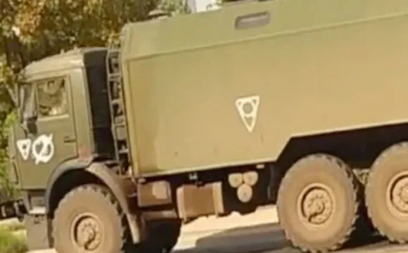 «Дари Смерті»: на техніці окупантів – нові дивні позначки