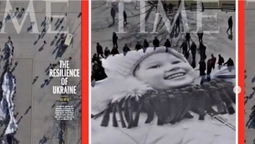 «Стійкість України»: Times розмістили на обкладинці дівчинку з Кривого Рогу (відео)