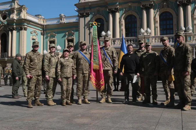 «За мужність та відвагу»: Зеленський відзначив волинську бригаду (фото)