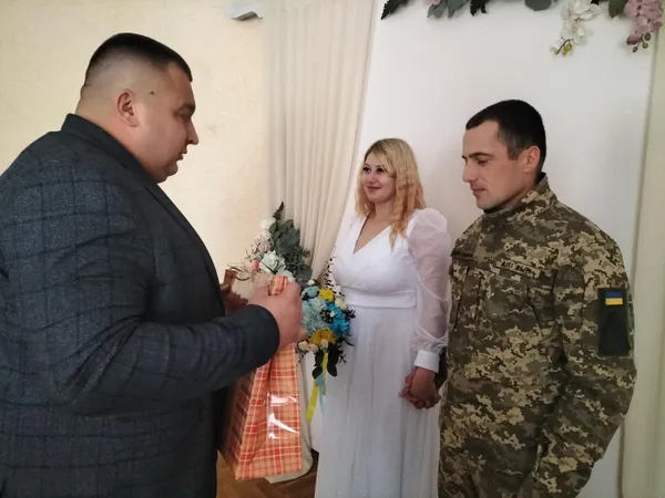 На Волині військовий одружився в день професійного свята