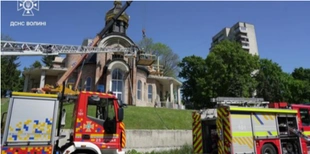 Чому горіла церква в Луцьку: повідомили причину (фото)