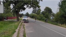 У волинському селі мотоцикл збив 11-річну дитину (фото)