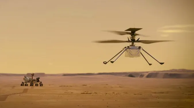Дрон компанії NASA вже здійснив 13-й політ на Марсі