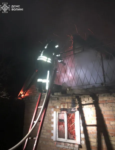 У пожежі на Волині загинув старенький дідусь (фото)