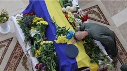У Києві попрощались із загиблим пілотом «Джусом» (фото)
