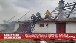 Надзвичайності тижня: ботоферма сепаратистів, стрілянина в центрі Луцька та пожежа через блискавку (відео)