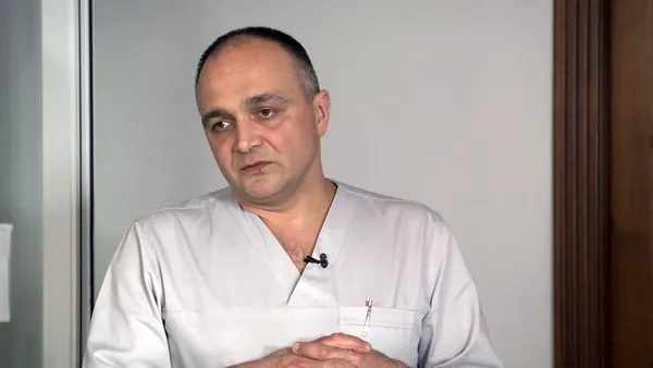 Виконувач обов’язків завідувача відділення трансплантології органів, хірургії печінки та підшлункової залози Богдан Степан