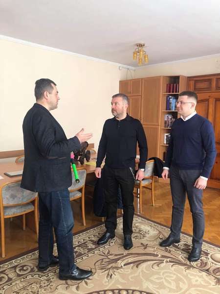 Говорили про проблеми і труднощі: Покровський провів робочу зустріч із ректором ЛНТУ