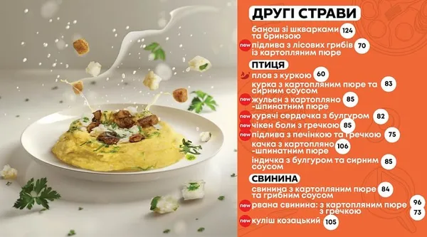 Луцький GABAR запустив оновлене меню: що там є і скільки коштує