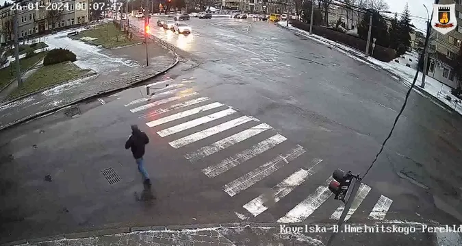У Луцьку показали «безсмертних» пішоходів (відео)