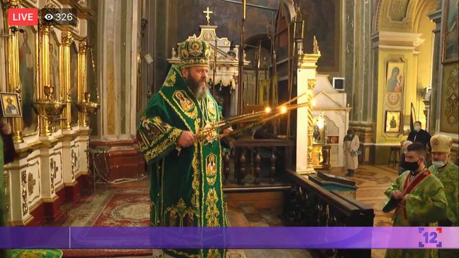 У Луцькому соборі  – святкова літургія (відео)