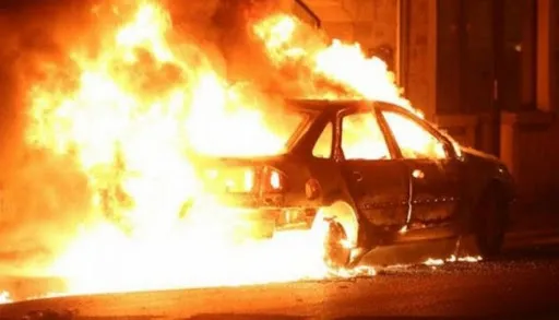 У Шацькому районі горів автомобіль