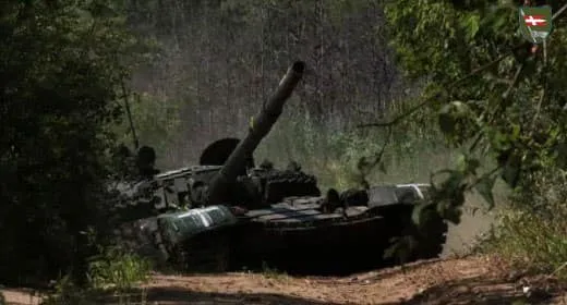 Красива велич: як волинські танкісти знищують ворога (фото)