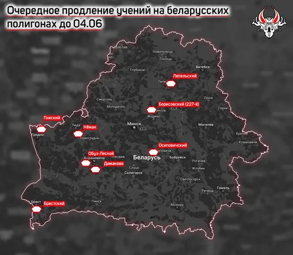 Мінімум до 4 червня: у Білорусі продовжили військові навчання