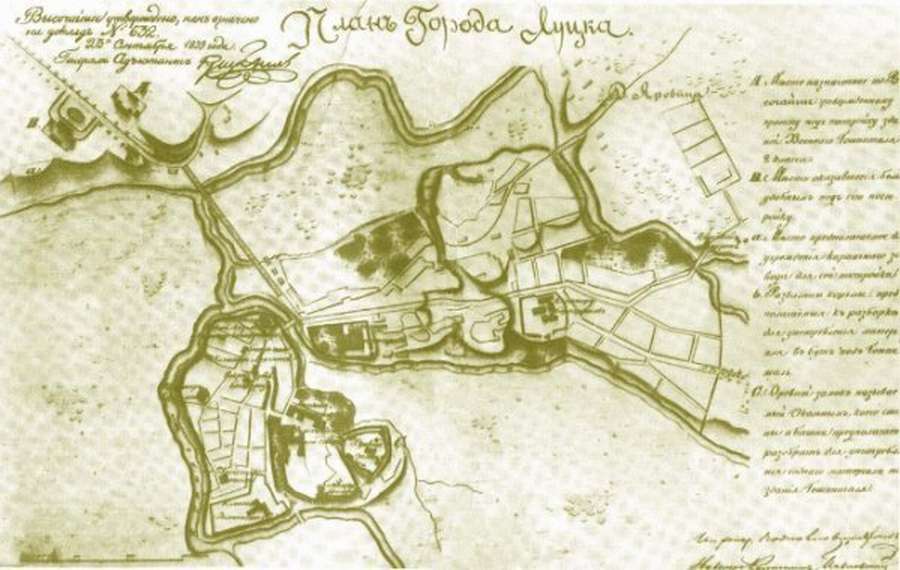 Карта 1839 року