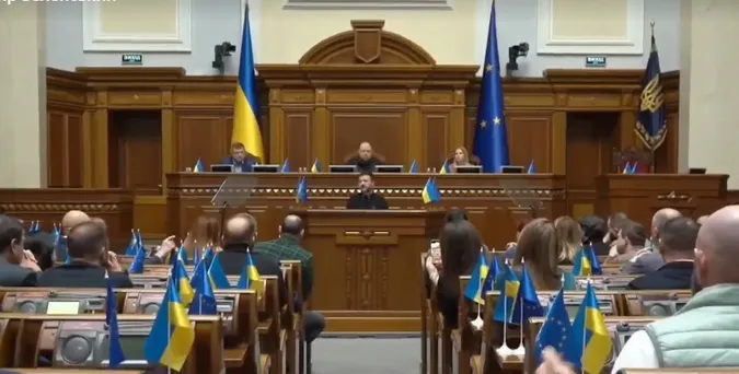Зеленський у Раді назвав п'ять пунктів «Плану перемоги»​​​​​​​