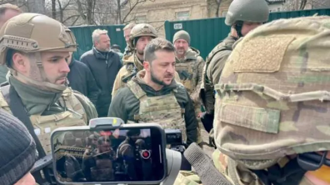 Зеленський приїхав до Бучі