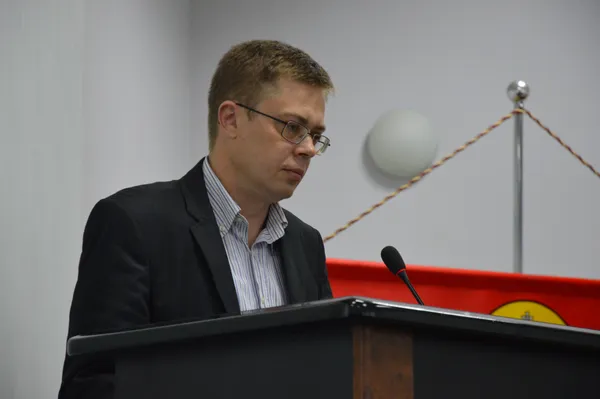 Начальник управління транспорту та зв'язку Віктор Кукішев