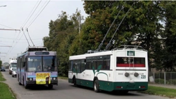 У Луцьку за 41 тисячу пофарбують три старих тролейбуси