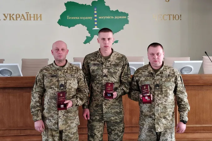 Президент нагородив прикордонників з Волині (фото)