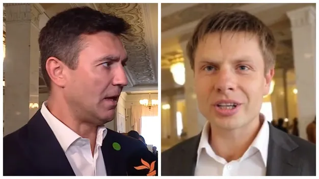 «Хто всравсь?»: у Раді «інтелігентно» поспілкувалися нардепи Тищенко і Гончаренко (відео)