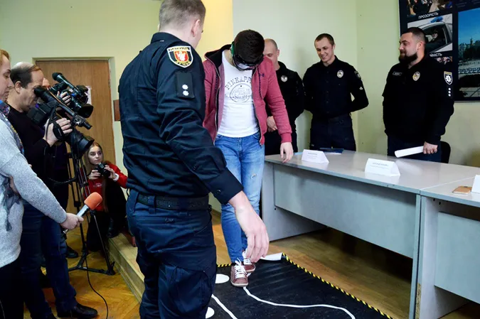 У патрульній поліції Волині презентували «п’яні» окуляри (фото)
