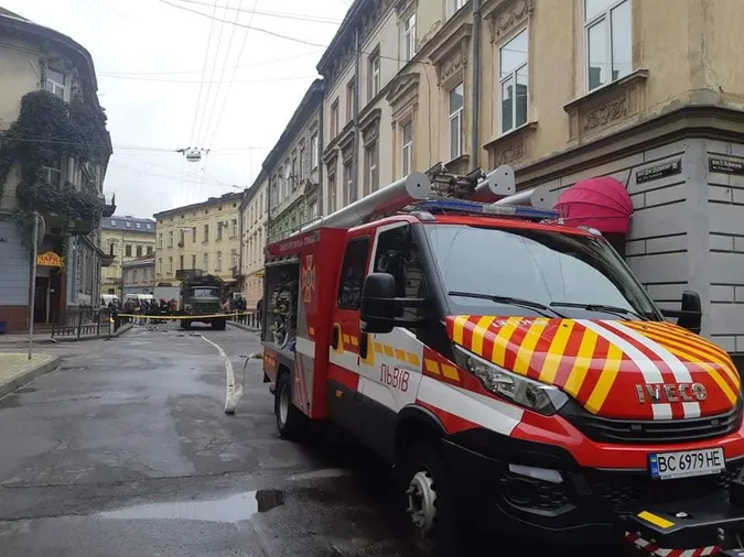 У центрі Львова стався витік газу (фото,відео)