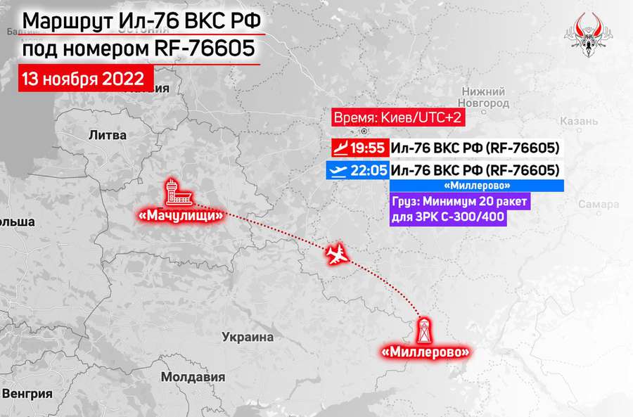 Росія вивезла з Білорусі ще 20 ракет для ЗРК С-300/400