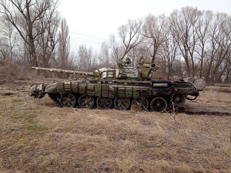На Чернігівщині українські військові знищили танковий підрозділ (фото)