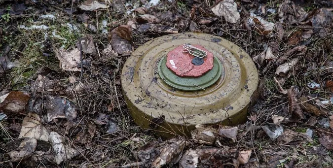 На Волині трактор підірвався на міні
