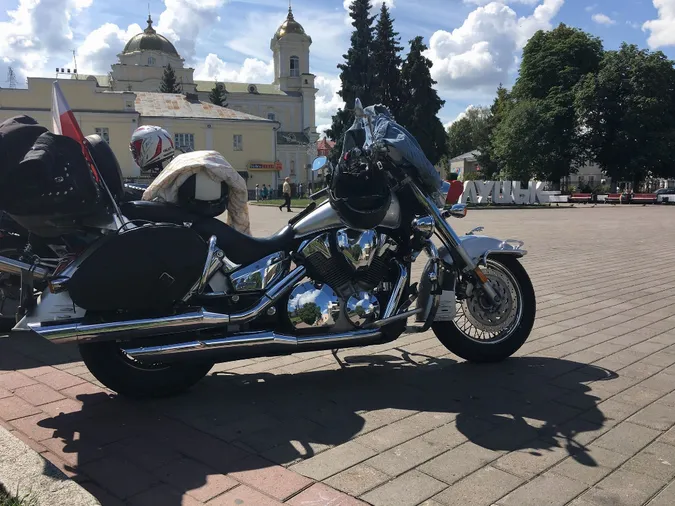 До Луцька приїхали польські байкери (фото)