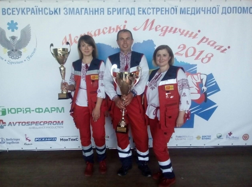 Волинські медики перемогли у всеукраїнських змаганнях