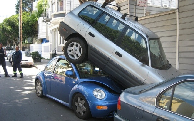 Генії паркування, не дратуйте!