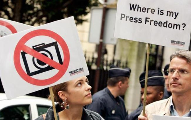 Україна піднялася на 5 позицій у рейтингу свободи преси 