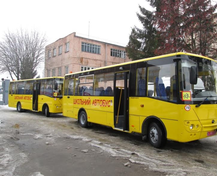 У райони Волині відправили ще одну партію шкільних автобусів 