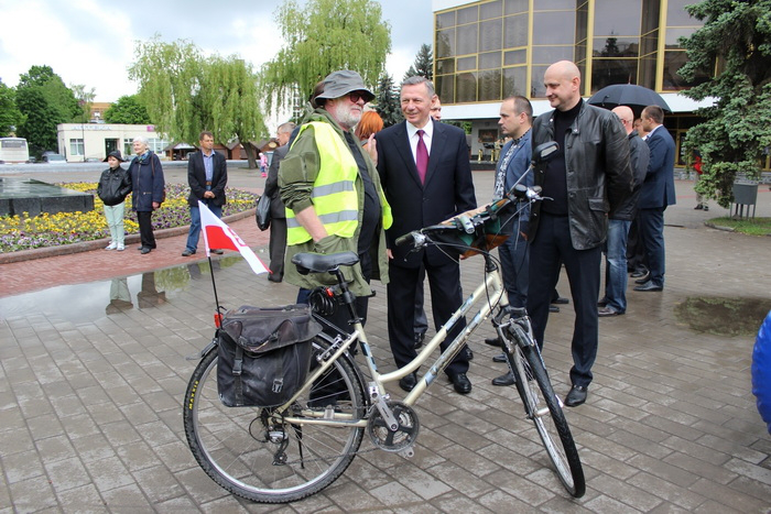 Польський консул провів для лучан велоекскурсію (ФОТО)