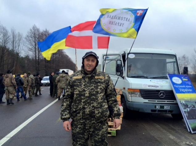 Волинські активісти розпочали блокаду російських вантажівок