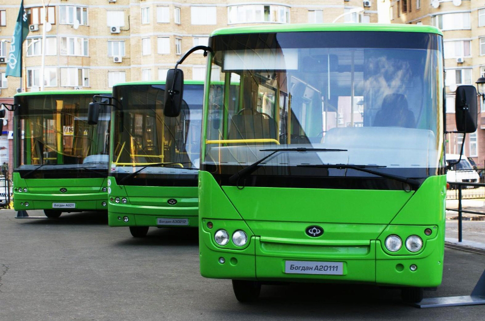 Луцький «Богдан» у січні виробив на 67% автобусів більше, ніж минулоріч