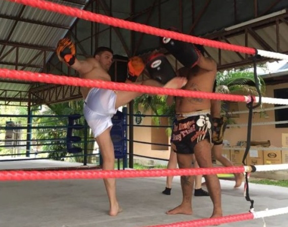 Луцький бізнесмен вивчав тайський бокс у Таїланді