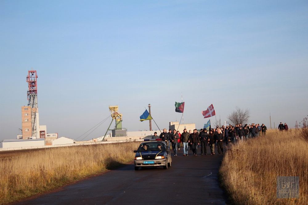 У Нововолинську знову страйкують шахтарі 