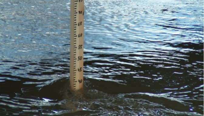 Через дощі на Волині очікують підвищення рівня води у річках