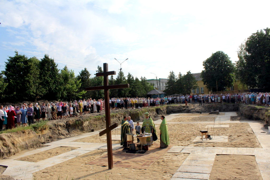 У Камені-Каширському на місці знищеного вогнем храму УПЦ «МП» зведуть новий